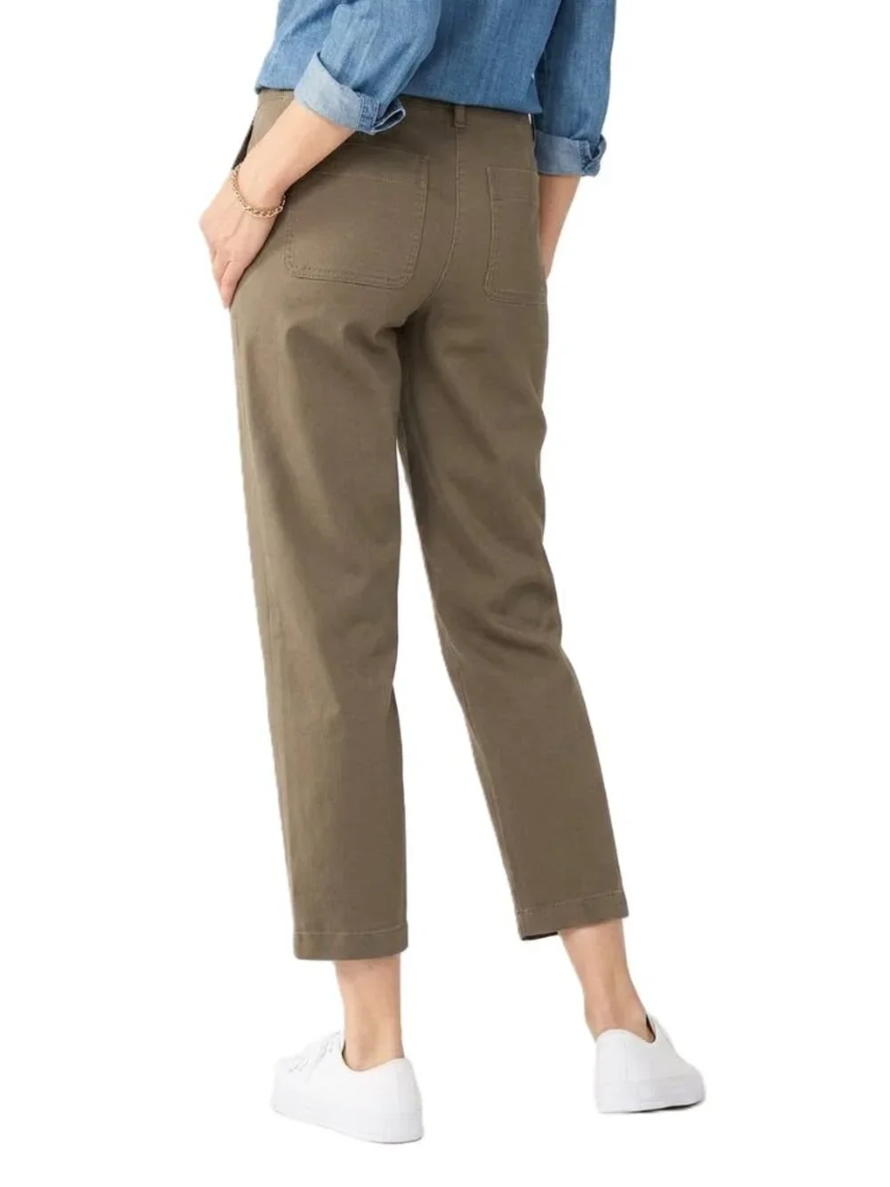 CROFT & BARROW Utility Ankle Pants. Plus Size 18W